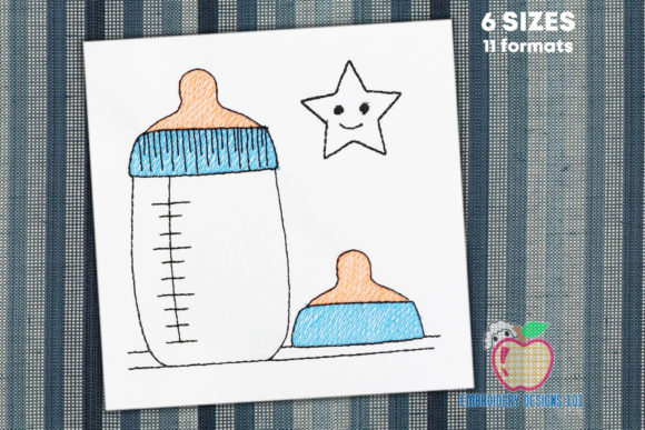 Baby Milk Bottle Sketch: A Sweatshirt Design Review