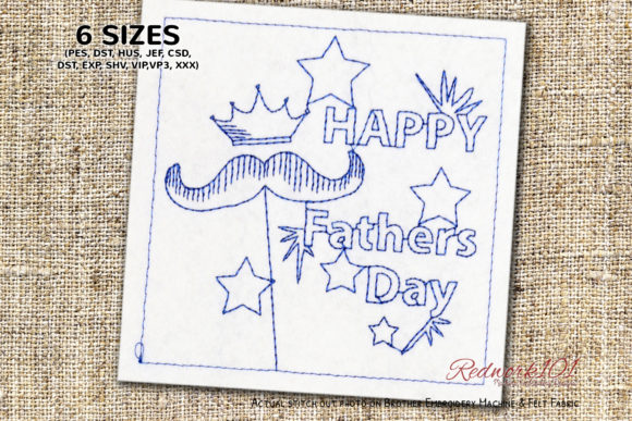 Happy Fathers Day Lineart: An Embroidery Design Review