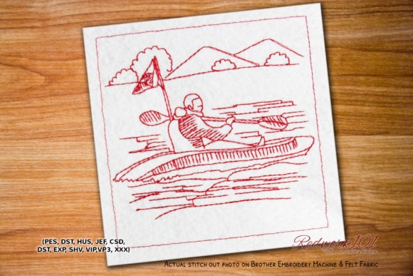 Lake Boating Embroidery Design Review