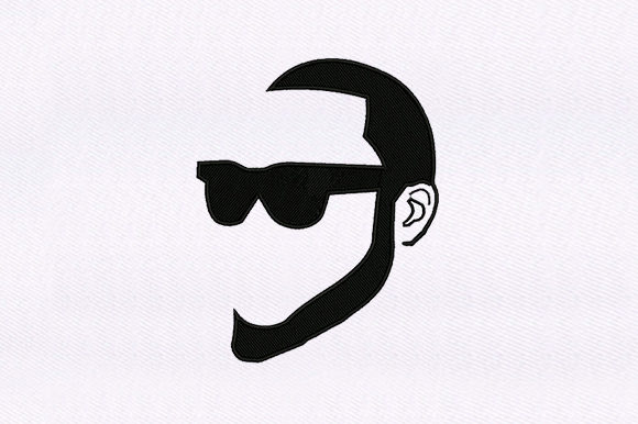 Man Silhouette: A Craft Fair Embroidery Review