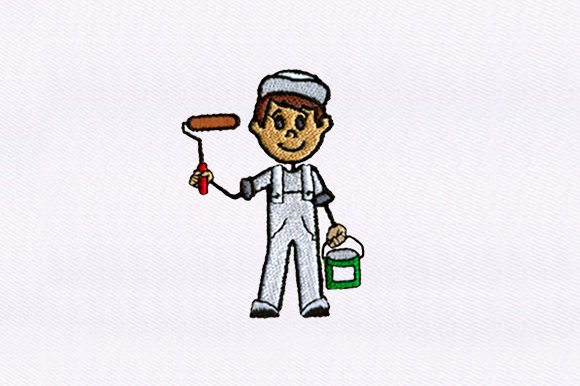 Painting Man: A Craft Fair Embroidery Review