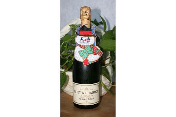 Snowman Bottle Dress: A Holiday Embroidery Review