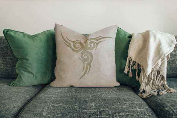 Tattoo Design on Cushion: An Embroidery Review