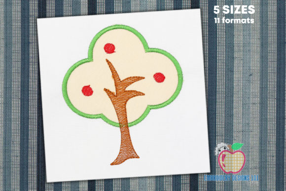 Tree with Fruits on It Applique for Kids Review